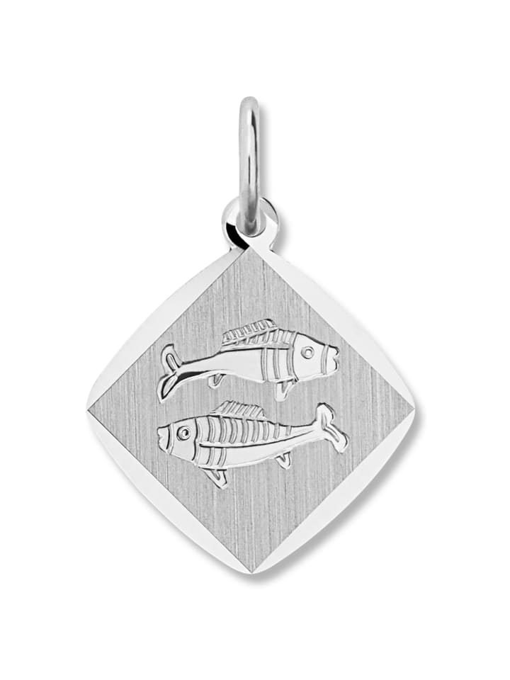 

ONE ELEMENT Кулон со знаком зодиака Рыбы, изготовленный из серебра 925 пробы