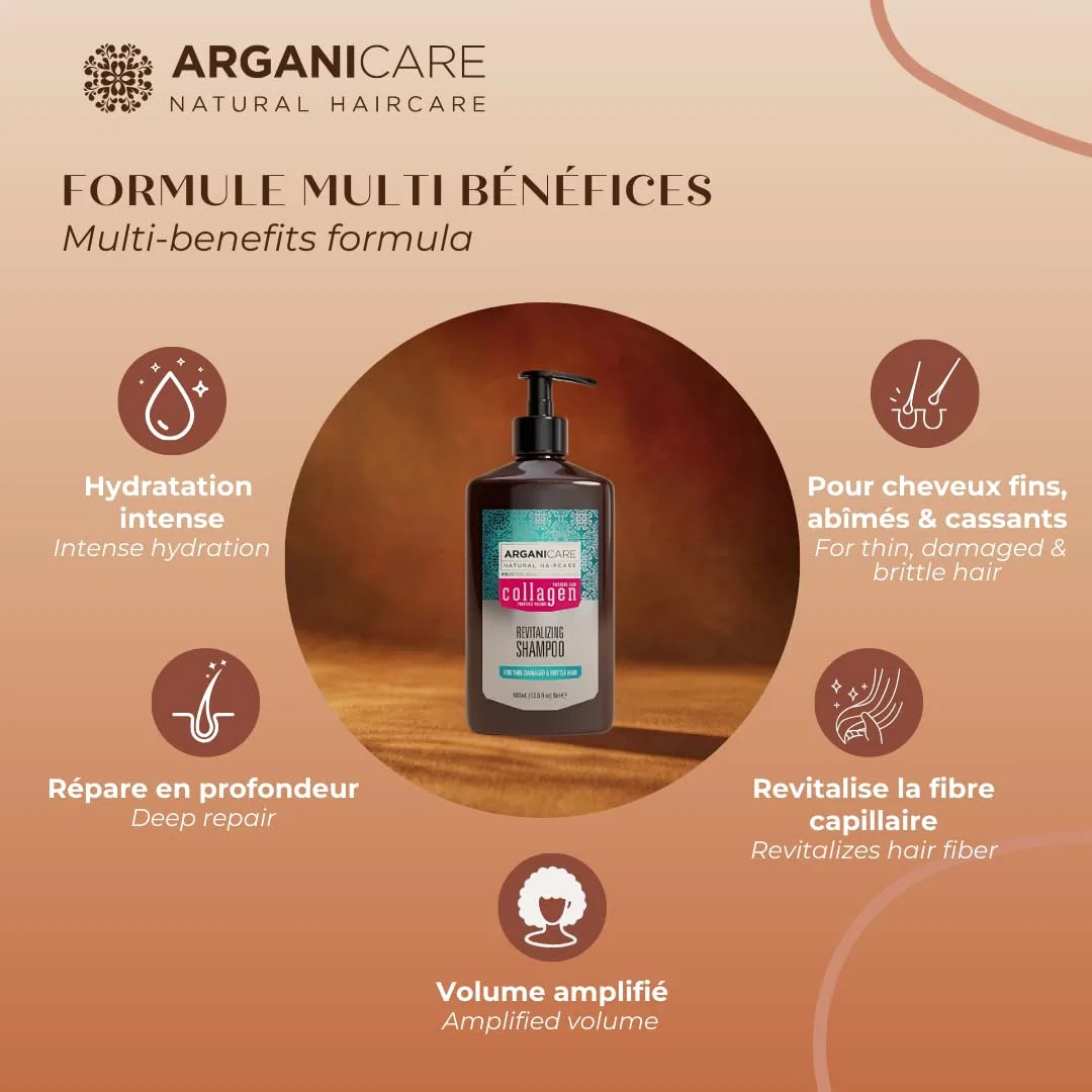 Шампунь с аргановым маслом и коллагеном «Argan/Collagen» от Arganicare — фото 4