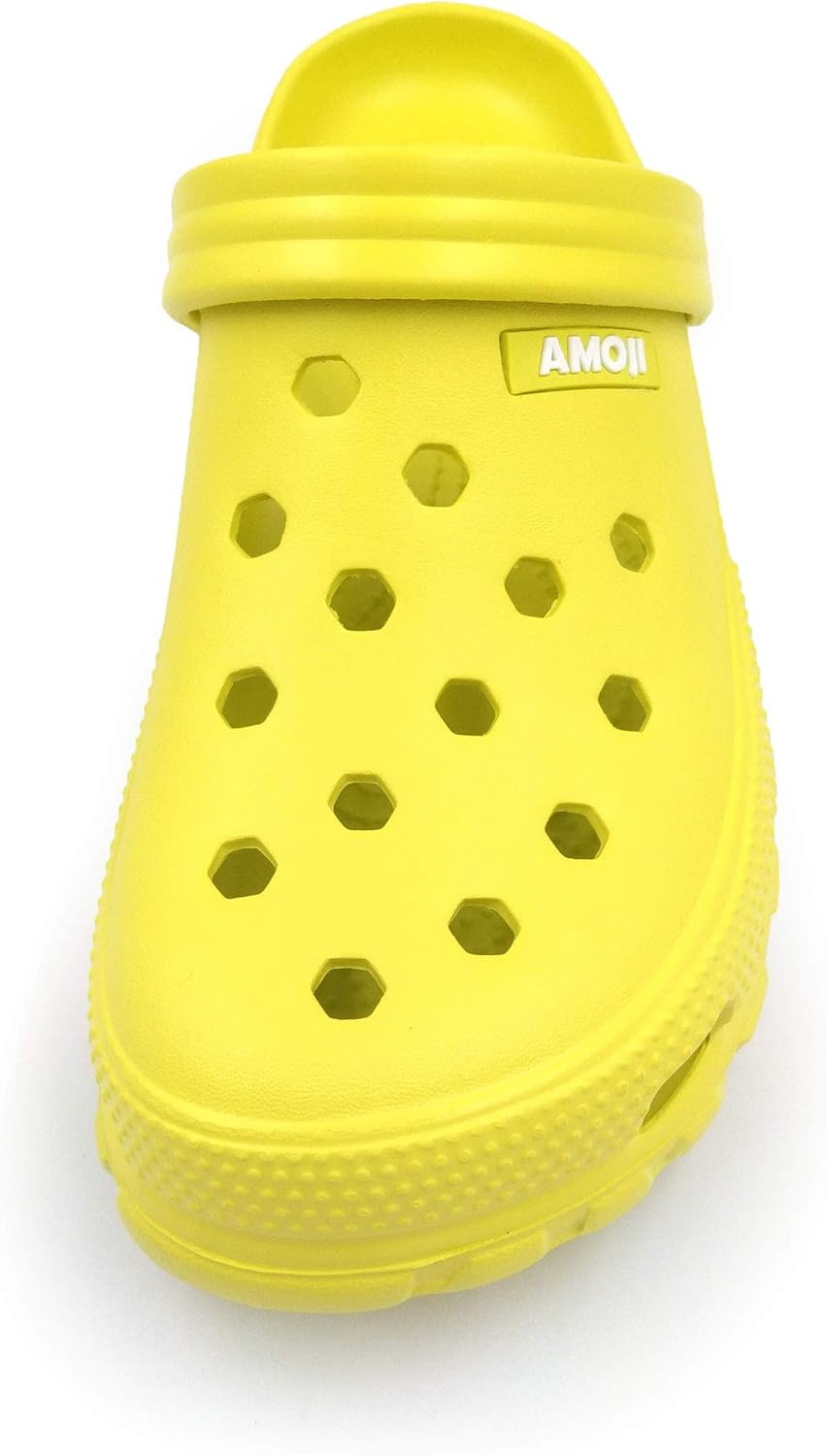 Унисекс сабо для сада Amoji, садовая обувь AA1521, 1521-lemon — фото 2
