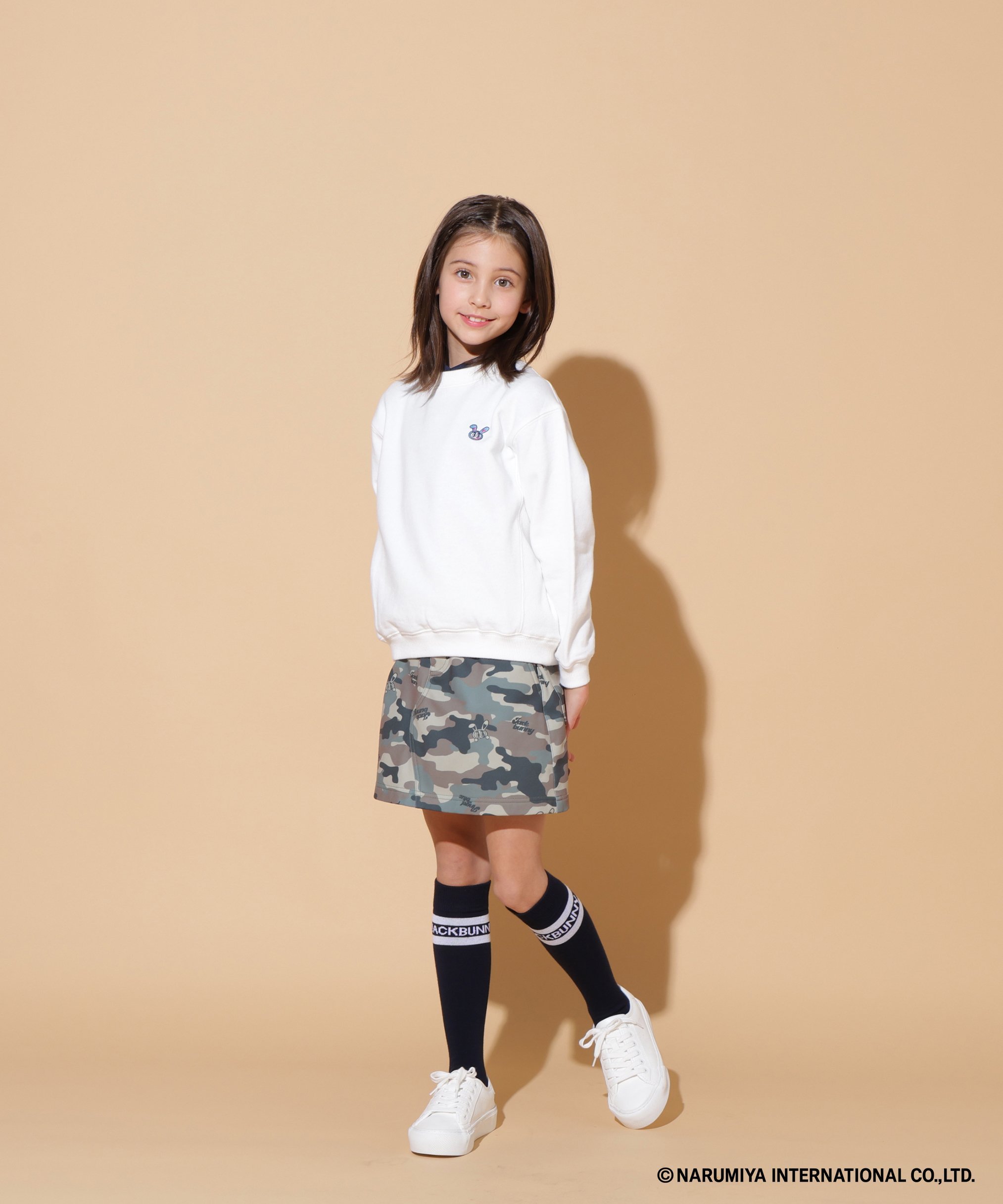 Флисовая толстовка с круглым вырезом от Angel Blue Collaboration (для подростков) Jack Bunny!!, white