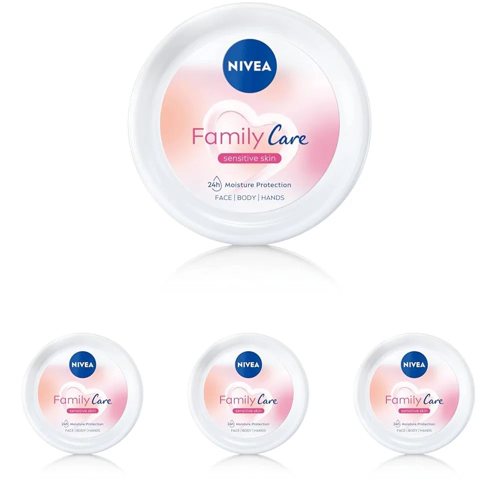 Крем для лица Nivea — Легкий увлажняющий Family Care для тела, лица и рук, , . , Cream, 450 мл