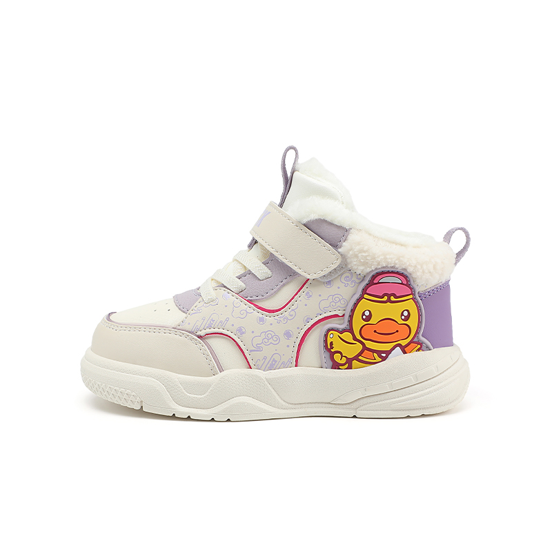 

Детские скейтерские кроссовки Pre school B.Duck, бежевый/фиолетовый