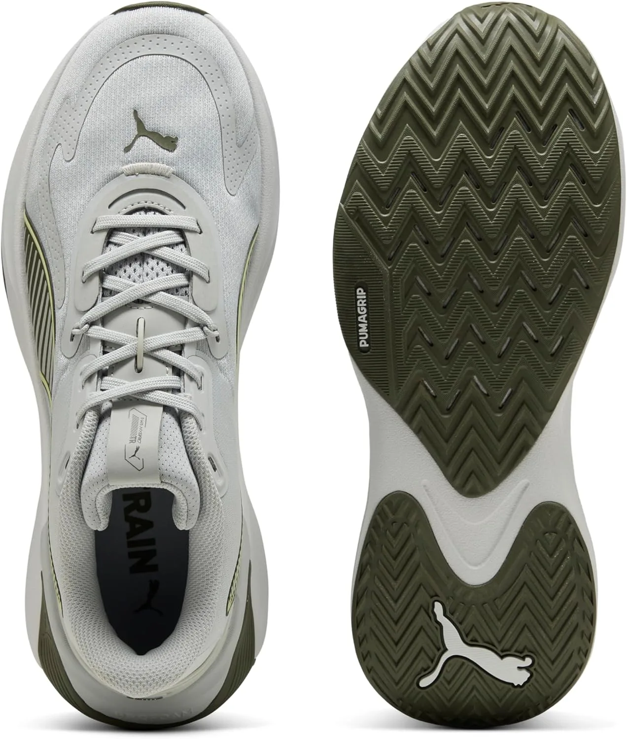 Кроссовки PUMA Adult PWR Hybrid Training Shoes, зеленый/светло-серый — фото 4