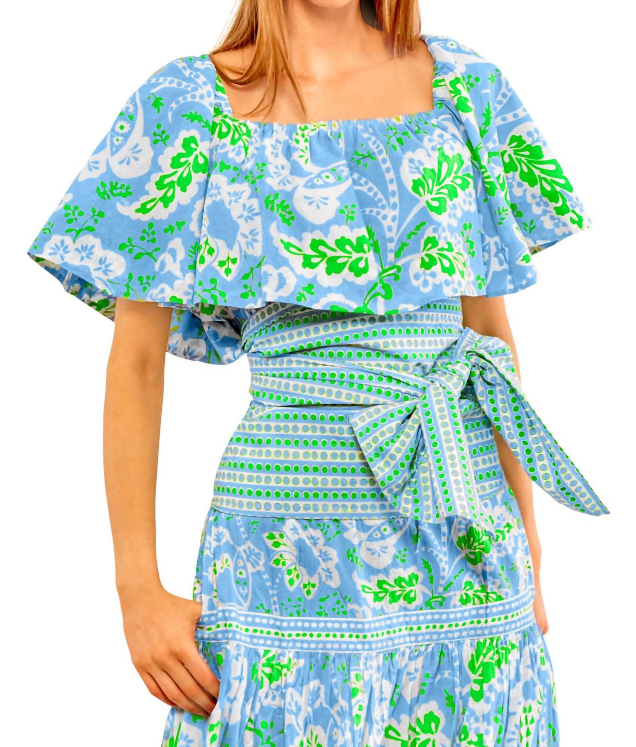 

Топ Ruffle Dreaming в цвете Periwinkle GRETCHEN SCOTT
