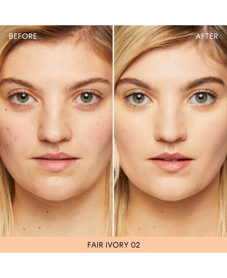 Оригинальная матирующая рассыпчатая пудра-основа SPF 15 BareMinerals, цвет fair ivory 02 - for fair skin with neutral undertones — фото 2