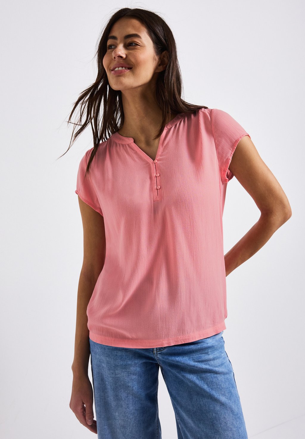 

Блуза T-shirt basic Street One, цвет Rosa