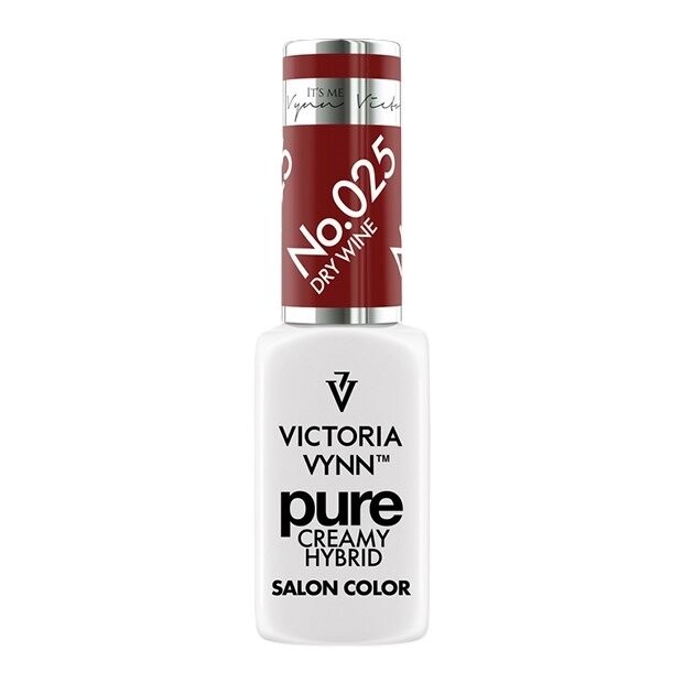 

Victoria Vynn Pure Creamy Hybrid 025 Гибридный лак для ногтей Dry Wine, 8 мл