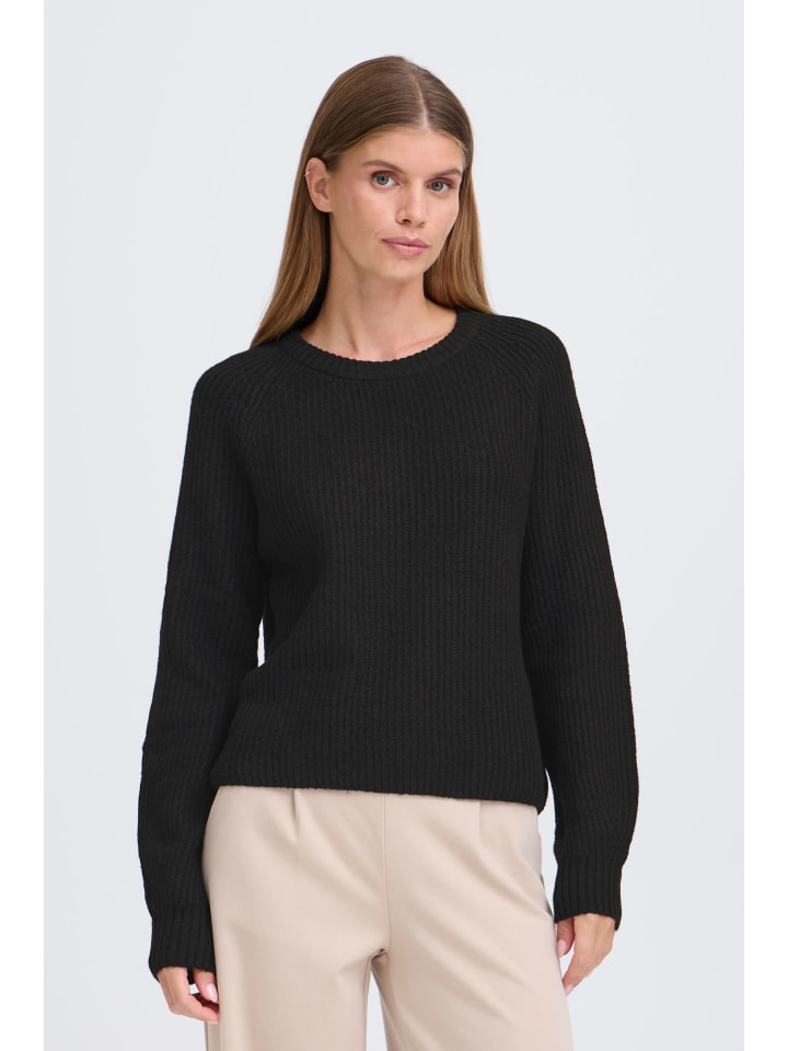 

Oxmo Вязаный свитер OXFansi черного цвета