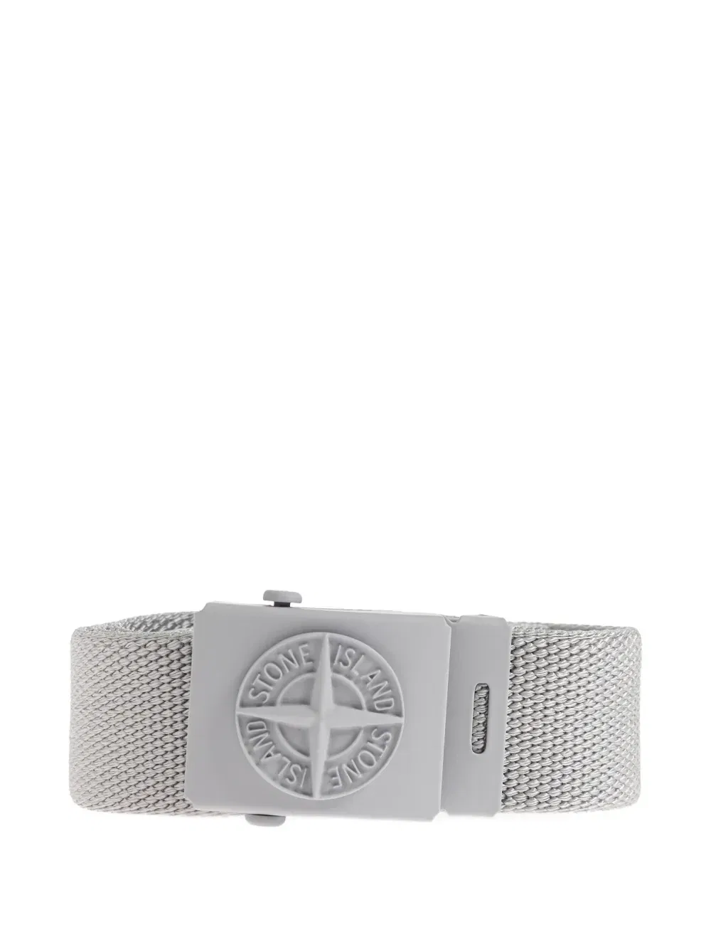 Ремень с пряжкой Compass Stone Island Junior, серый