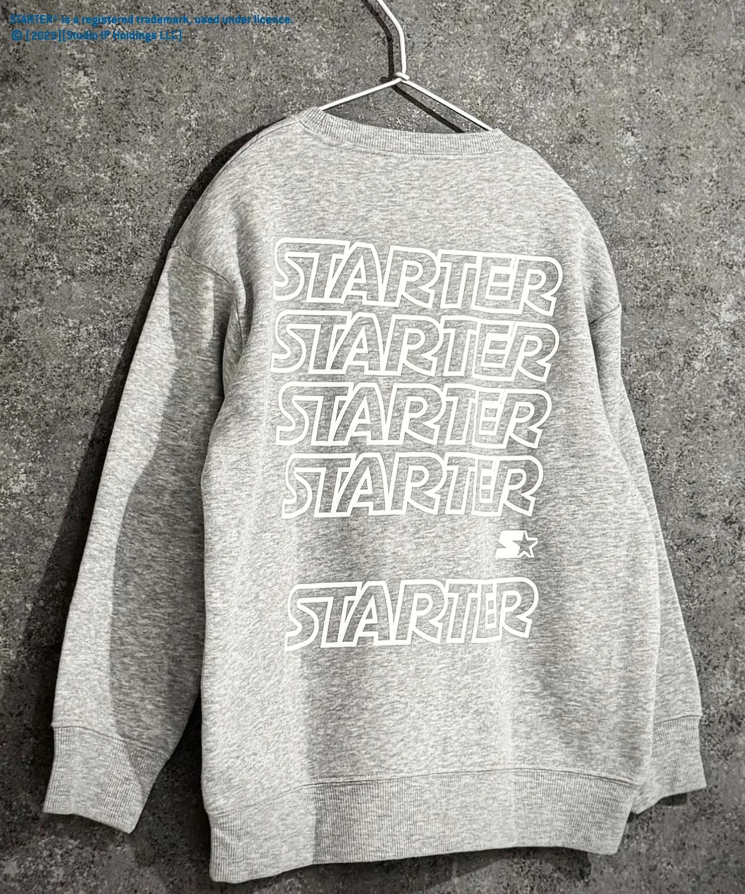 【СТАРТЕР】Свитшот Starter оверсайз