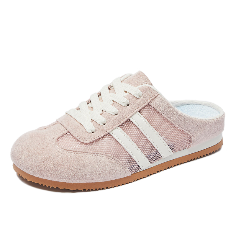 JINDUN Женские противоскользящие закрытые тапочки розовые, цвет Pink