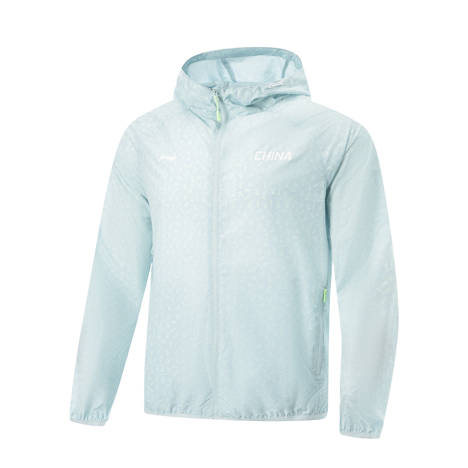 

Li-Ning Table Tennis Collection Sun Protection Clothing Unisex, cloud синий