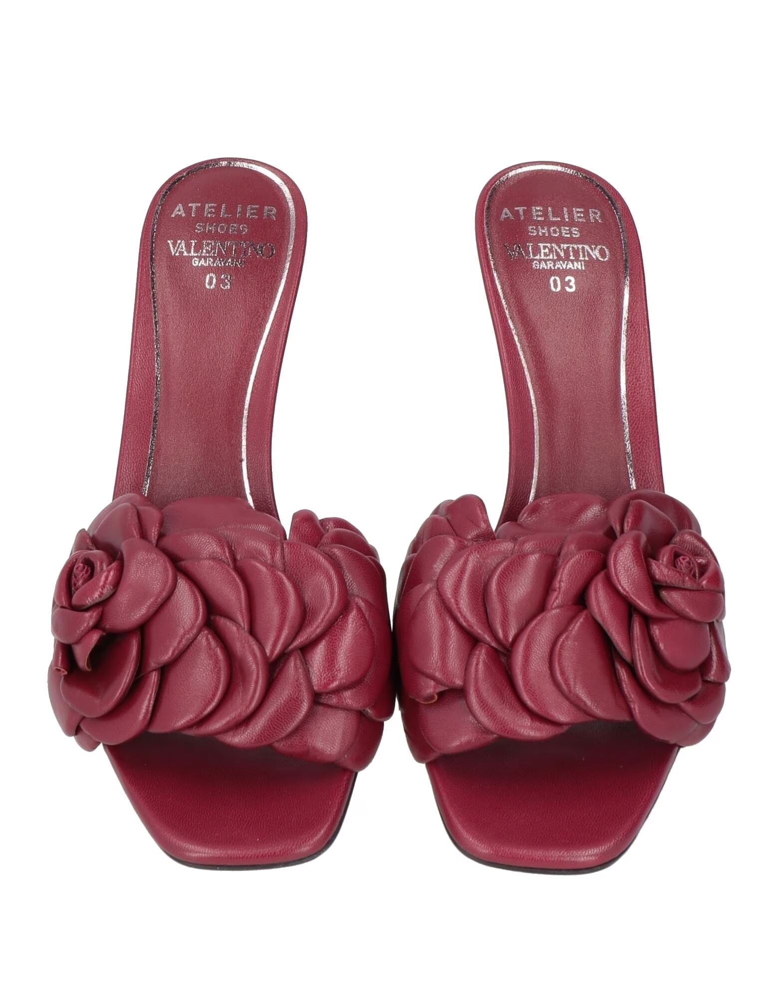 Сандалии Atelier Shoes Valentino Garavani, сливовый — фото 4