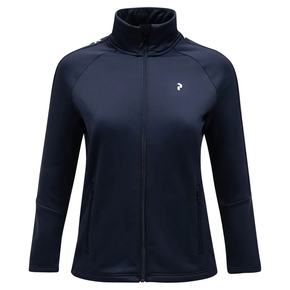 

Флис Peak Performance Rider full zip, синий