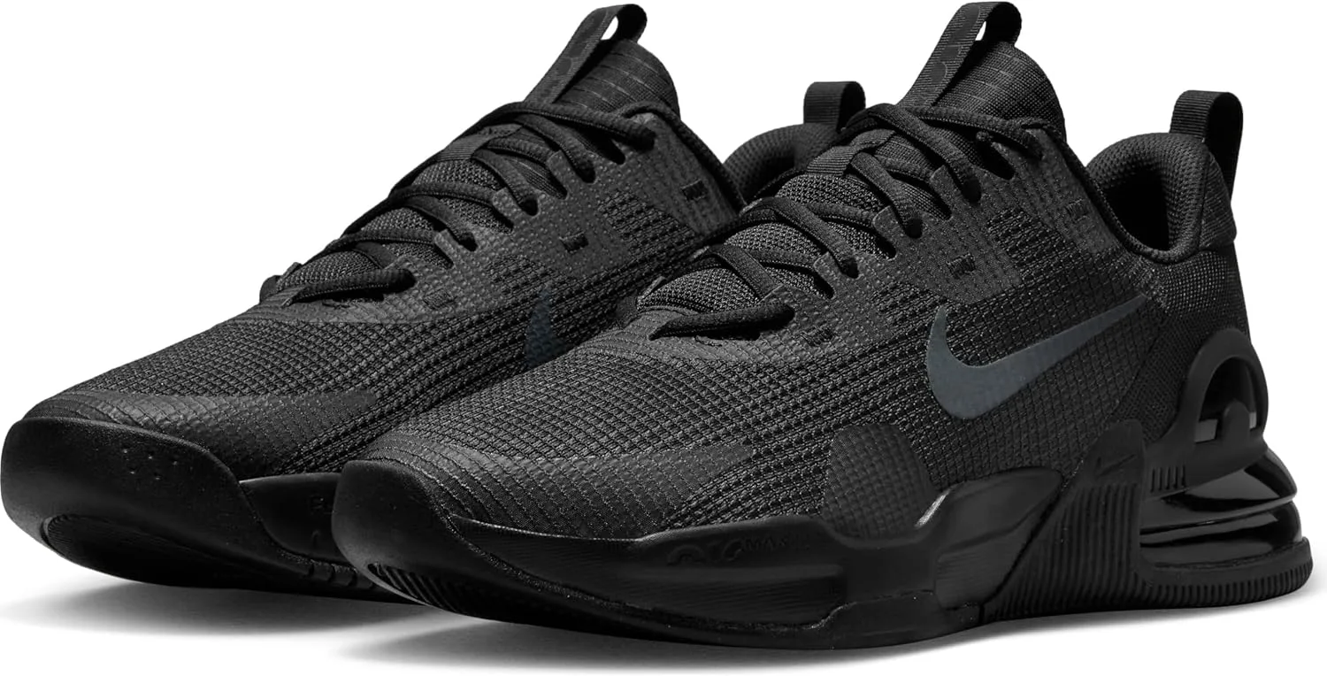 Мужские низкие кроссовки Nike, серый черный — фото 4