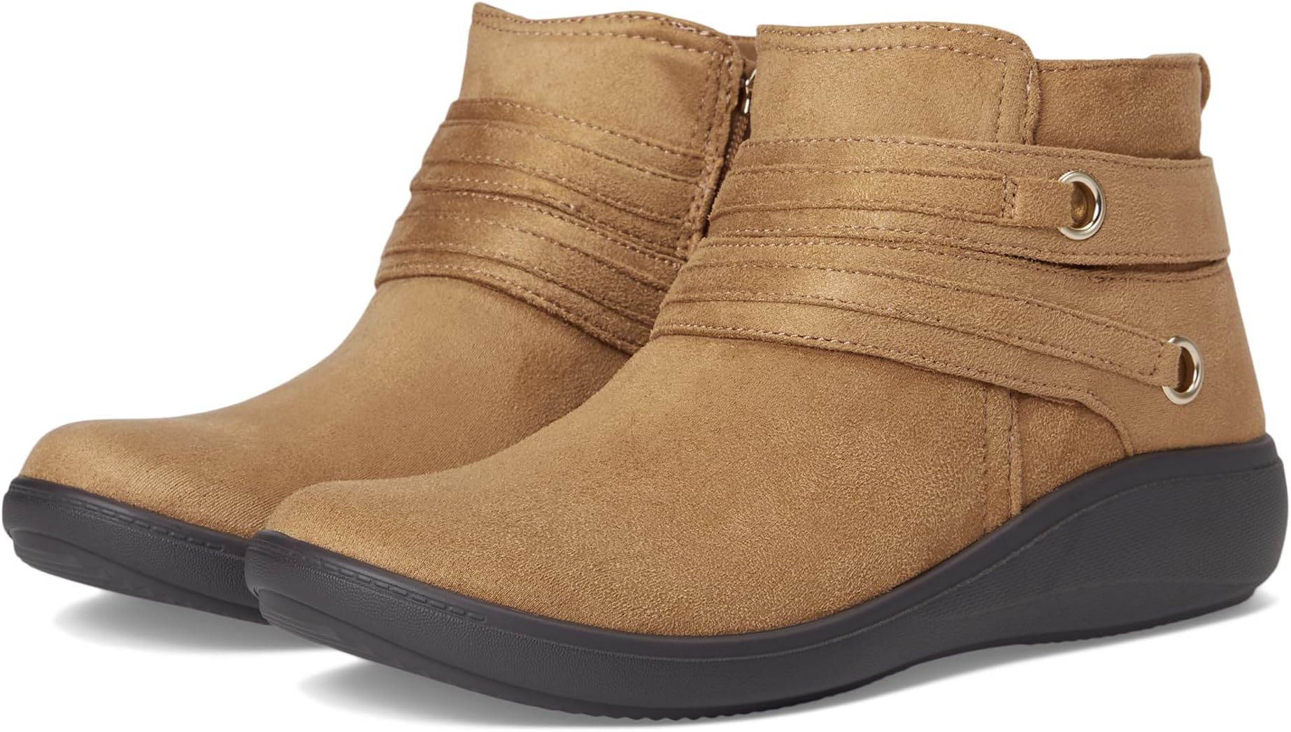 Ботинки LifeStride Women's Brave Zip Short Boots, Honey