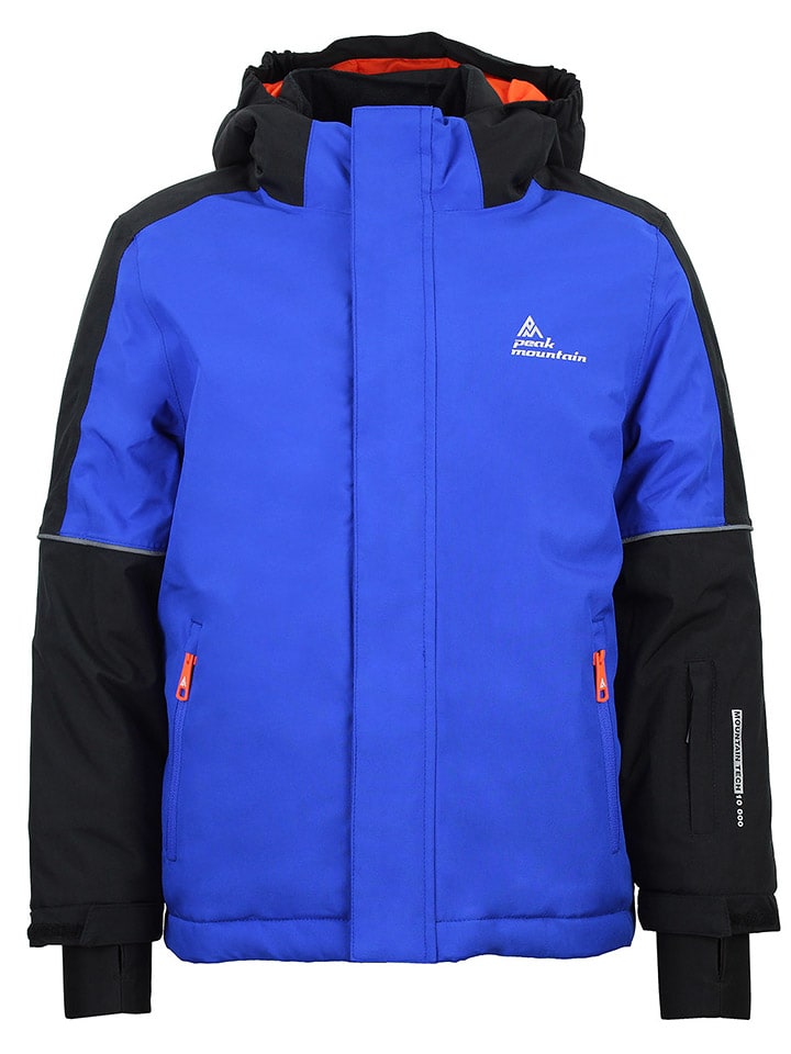 

Куртка для лыж/сноуборда "Etiope" синего/черного цвета Peak Mountain