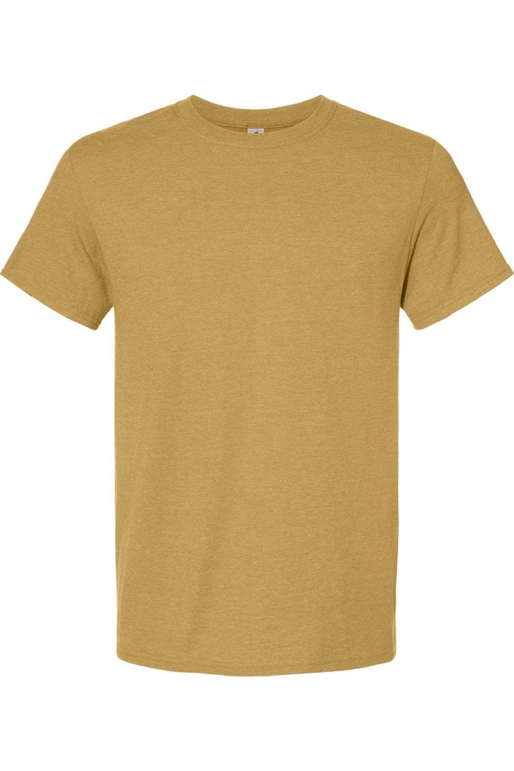 

Футболка JERZEES Premium Blend Ringspun с круглым вырезом, цвет mustard heather