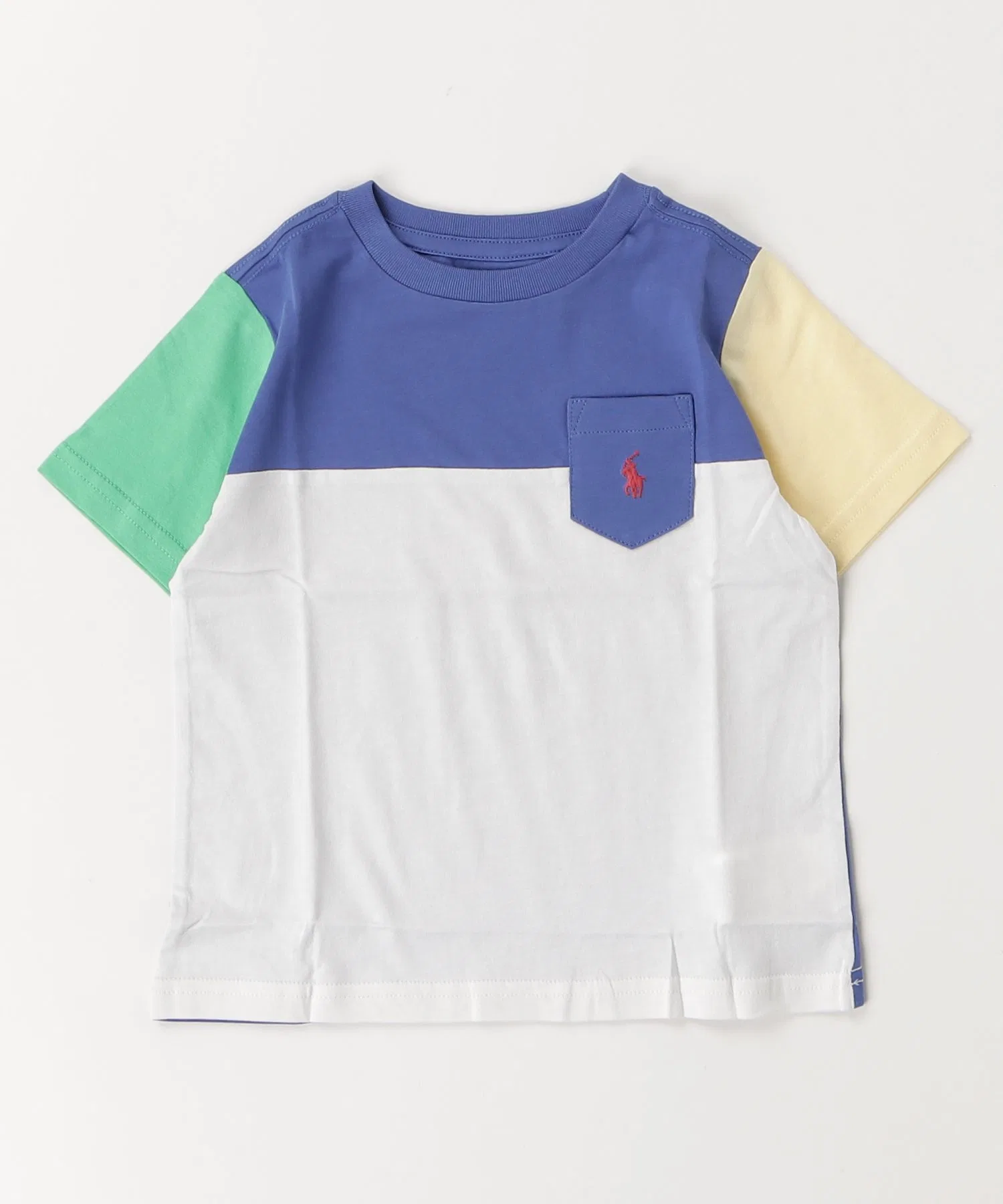 Детская футболка POLO RALPH LAUREN CHILDRENSWEAR с коротким рукавом — фото 3