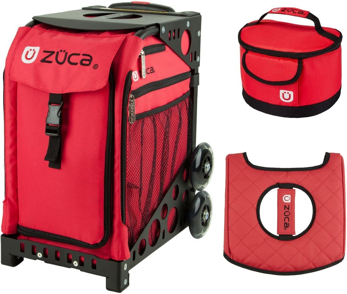 

Спортивная сумка ZUCA - Chili с подарочным ланч-боксом и чехлом на сиденье (черная рама с немигающими колесами), Черный, Спортивная сумка ZUCA - Chili с подарочным ланч-боксом и чехлом на сиденье (черная рама с немигающими колесами)