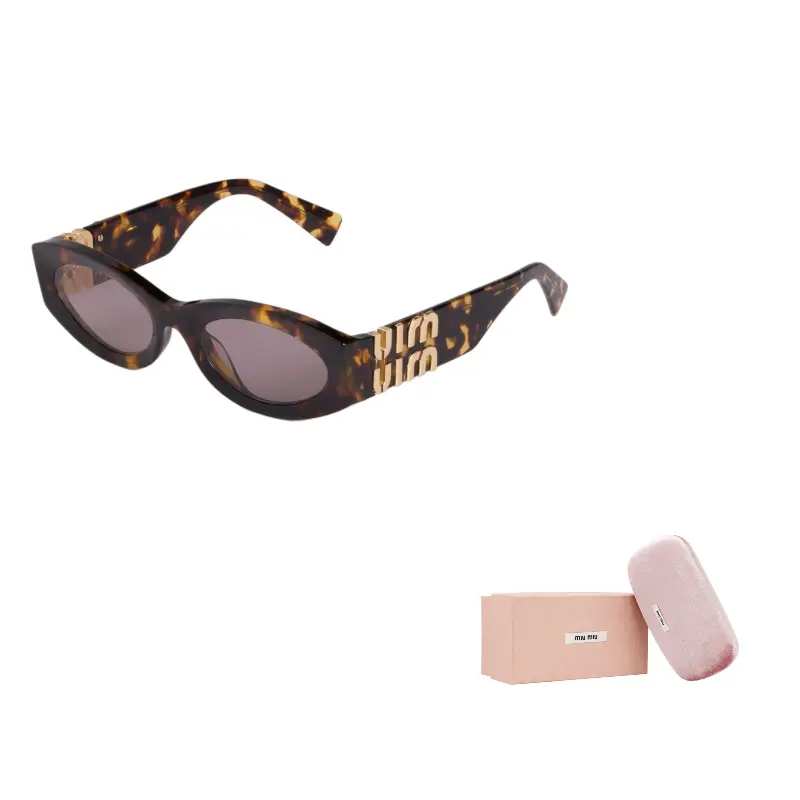 

MIU MIU Черепаховые солнцезащитные очки, Tortoiseshell