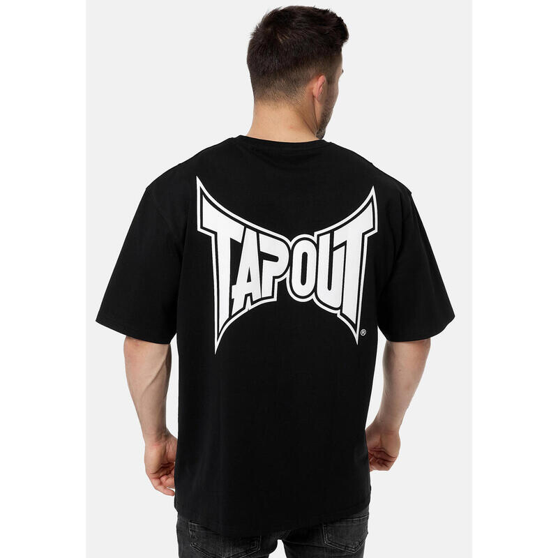 

Спортивная футболка Tapout, черный/белый