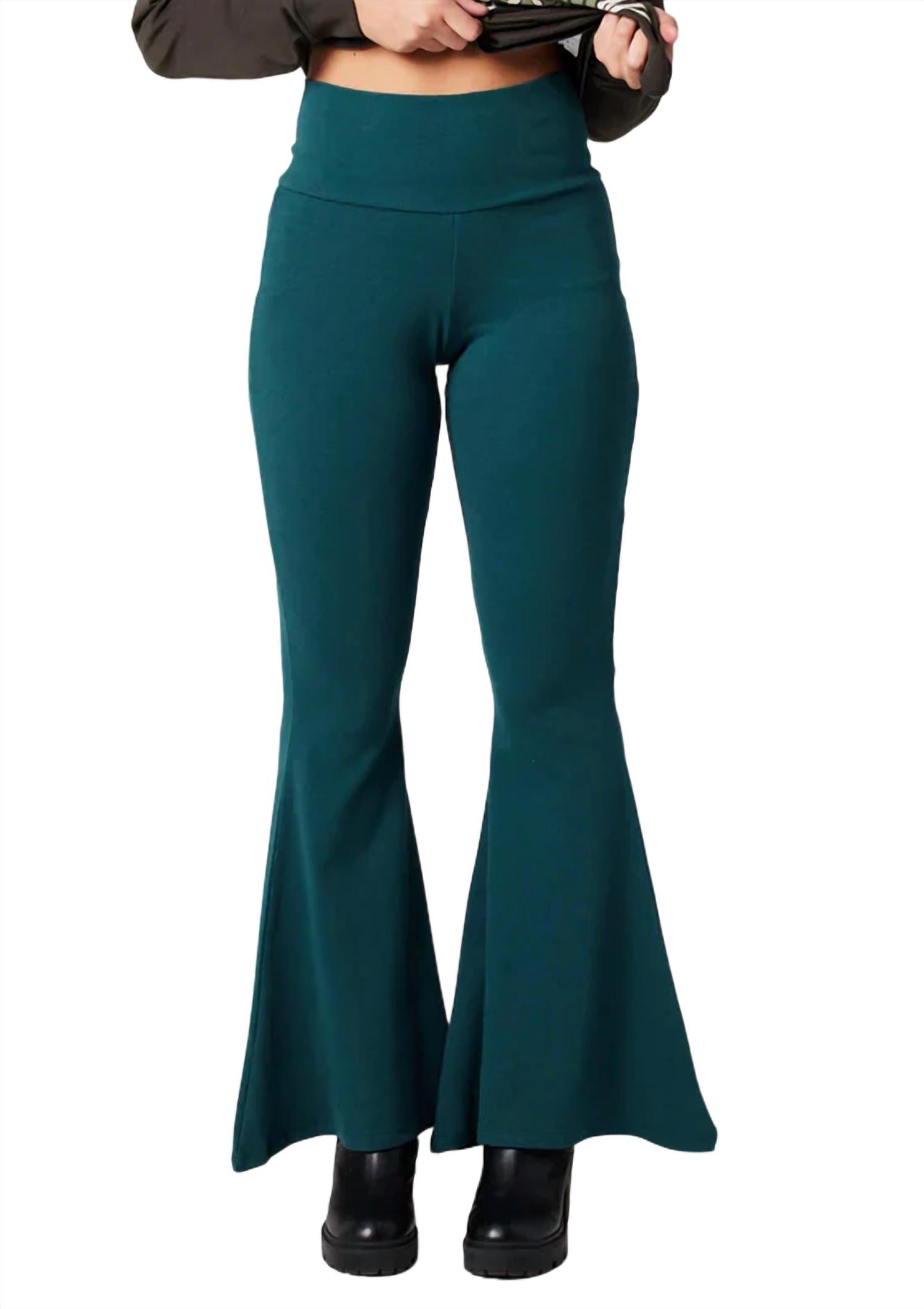 

Брюки Estelle в цвете павлина Known Supply, цвет peacock