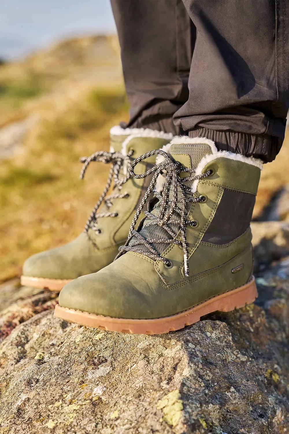 Ботинки для мальчиков водонепроницаемые Mountain Warehouse, хаки
