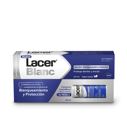 

Мятная зубная паста + ополаскиватель для полости рта - 2 шт. Lacerblanc