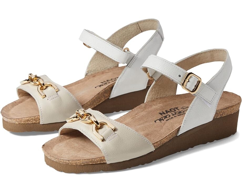 Туфли Naot Aubrey, цвет Soft Ivory Leather/Soft White Leather