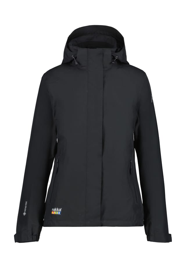 

Функциональная куртка 3 в 1 "patoniitty" со съемным капюшоном Gore-Tex Rukka, черный