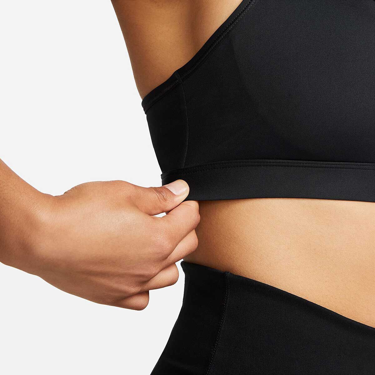 Ночное и нижнее белье SWOOSH MEDIUM SUPPORT SPORT BRA Nike, цвет Schwarz/Weiß — фото 4