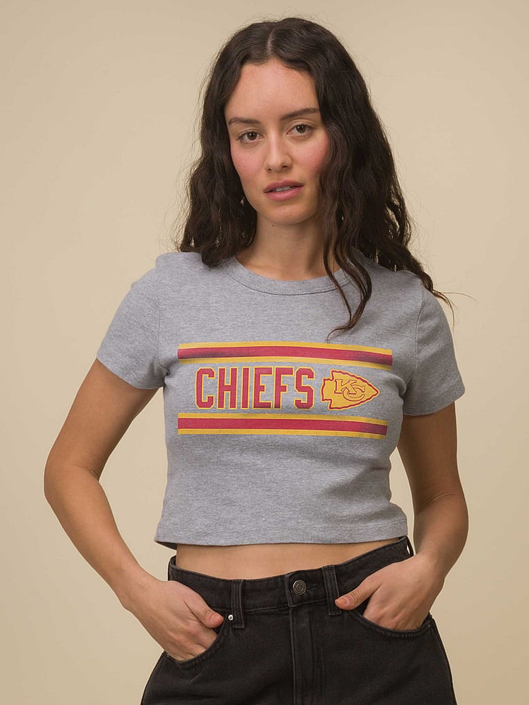 

Детская футболка Junk Food Clothing, heather grey - chiefs, Серый, Детская футболка Junk Food Clothing, heather grey - chiefs