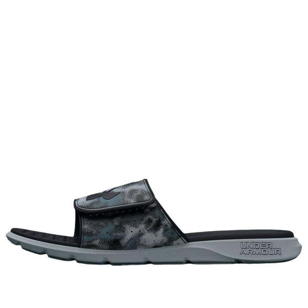 

Тапочки ignite 7 graphic strap slide 'harbor blue camo' Under Armour, синий
