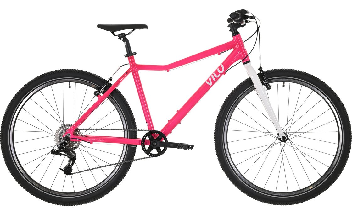 

Детский велосипед Vilu SECHSUNDZWANZIG - 26 дюймов - Diamant - 2024, цвет Pink|pink/white