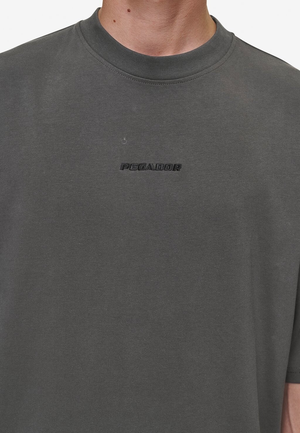 

Базовая футболка LOGO BOXY TEE Pegador, темно-серый