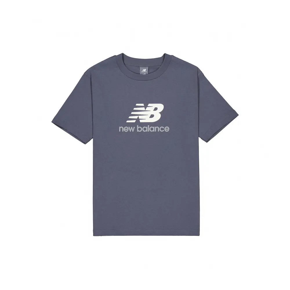 

Футболка унисекс черная New Balance, черный