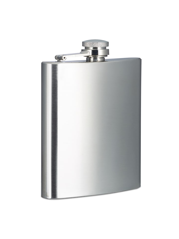 

Relaxdays серебряных фляг по 200 мл каждая