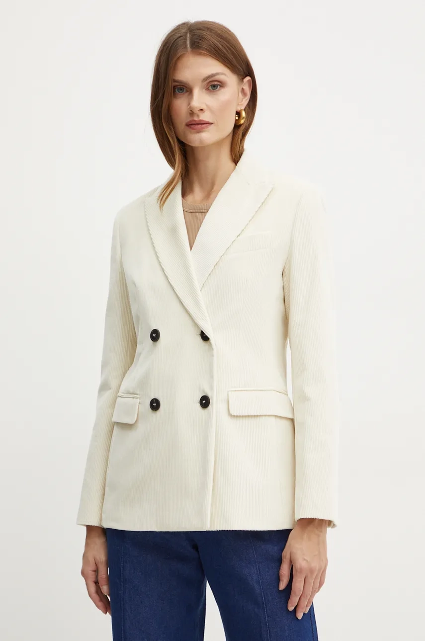 

Блейзер с добавлением шерсти Weekend Max Mara, бежевый