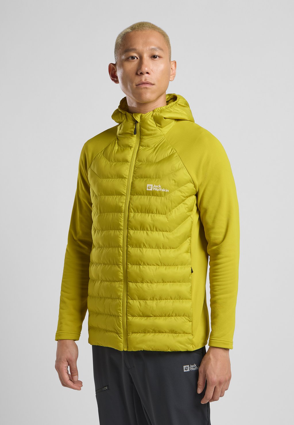 

Куртка для активного отдыха ROUTEBURN PRO HYBRID Jack Wolfskin, желтый