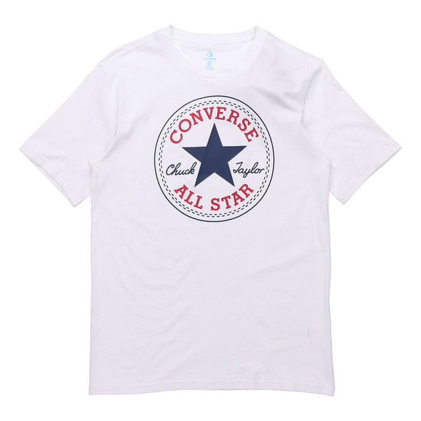 

Футболка men's all star classic round neck short sleeve white Converse, белый