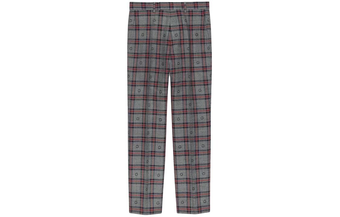 

Костюмные брюки мужские серые/синие Gucci, серый/синий