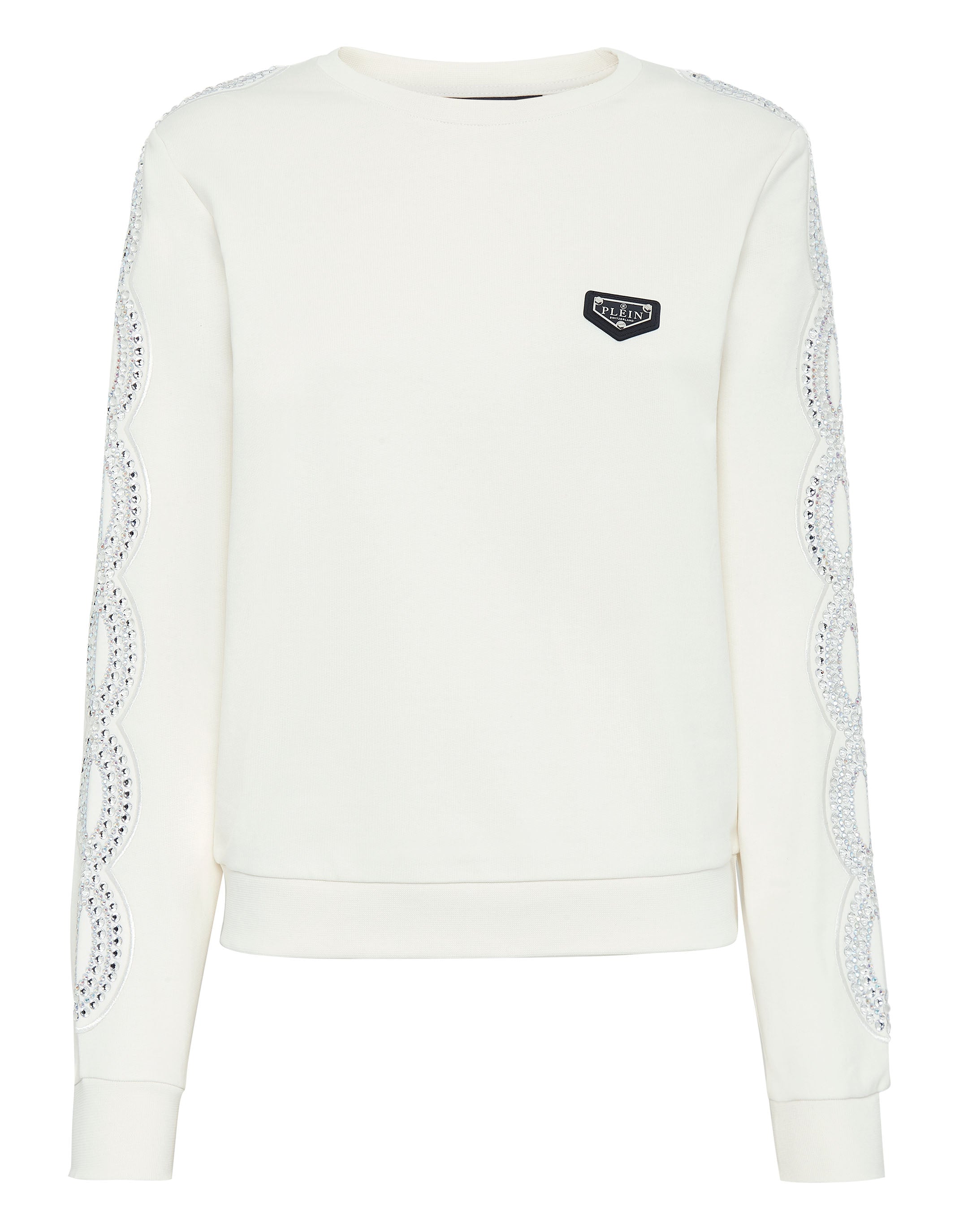 

Толстовка LS Crystal Cable PHILIPP PLEIN, кремовый
