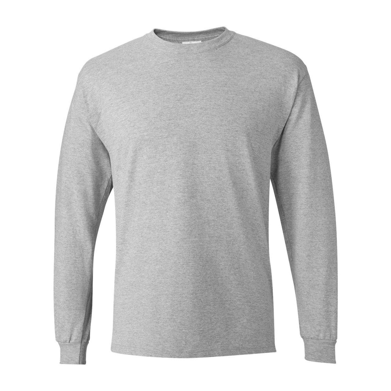 

Футболка Hanes Essential-T с длинным рукавом, цвет light steel