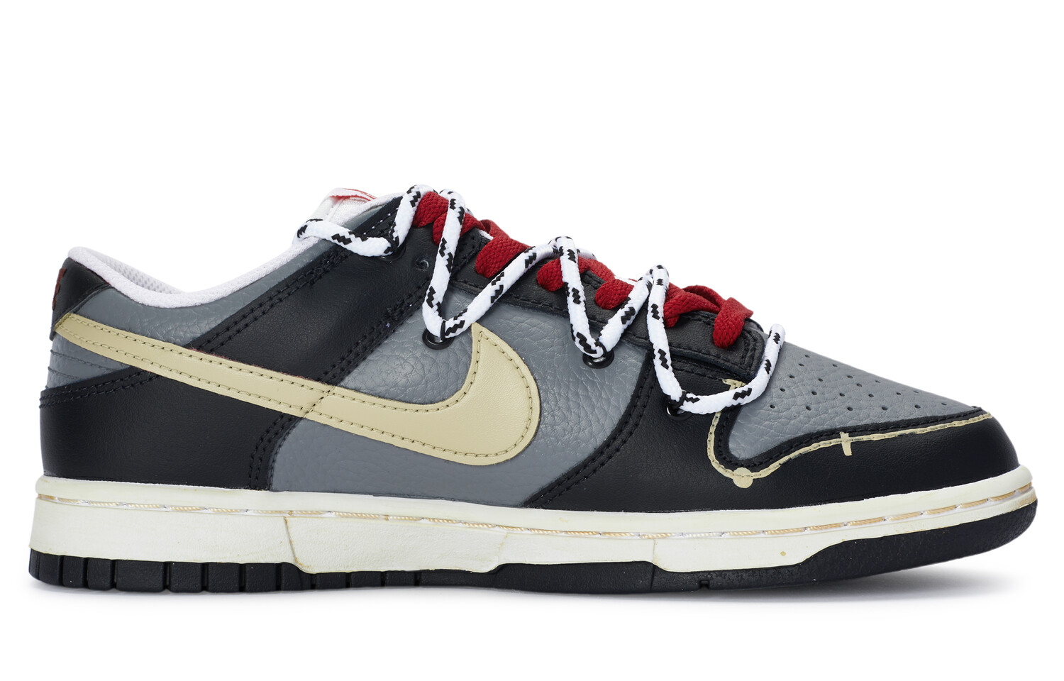 

Кроссовки для скейтбординга Dunk мужские с низким верхом, красный Nike
