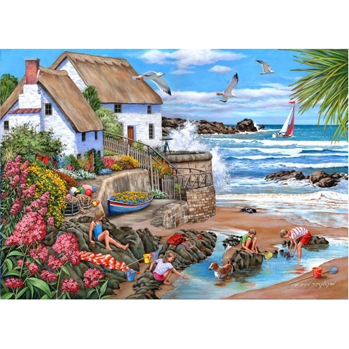 

Пазлы Seaspray Cottages 1000 Piece Puzzle