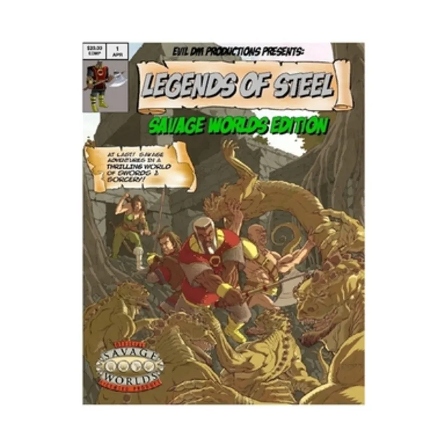 

Legends of Steel (Savage Worlds Edition), Legends of Steel, мягкая обложка