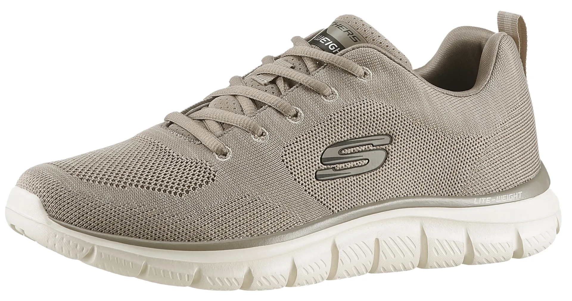 Кроссовки Skechers "TRACK", повседневная обувь, полуботинки, туфли на шнуровке с мягкой стелькой, коричневый