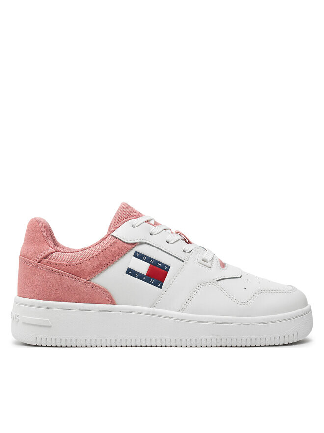 

Кроссовки Tommy Jeans Tjw Retro Basket Mix Media EN0EN02653 Rosa, розовый
