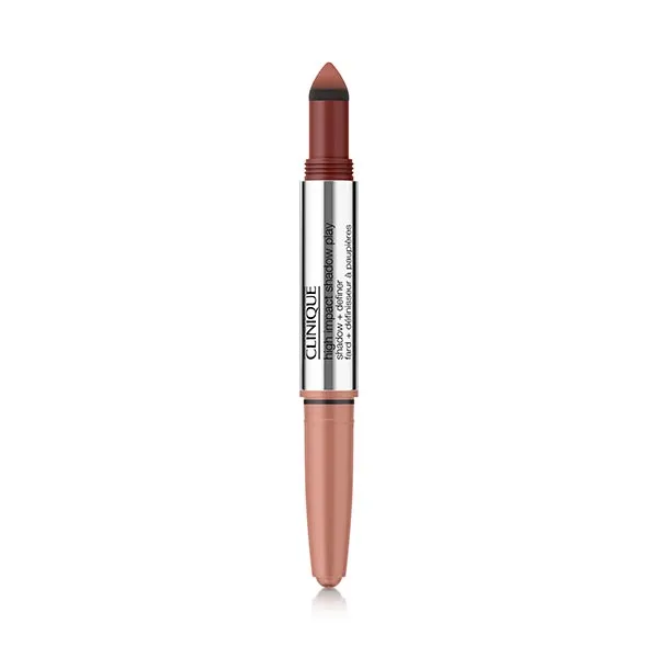 

Двойные тени для век Hi Shadow Play Clinique, цвет strawberry choco